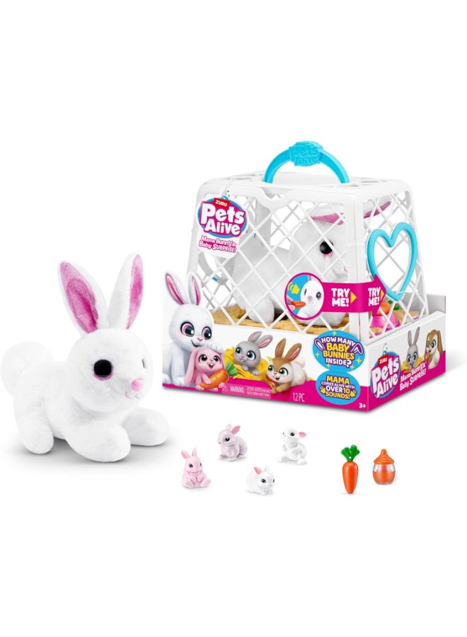 Pets Alive Mommy Bunny & Baby Surprise By ZURU. - Image 1