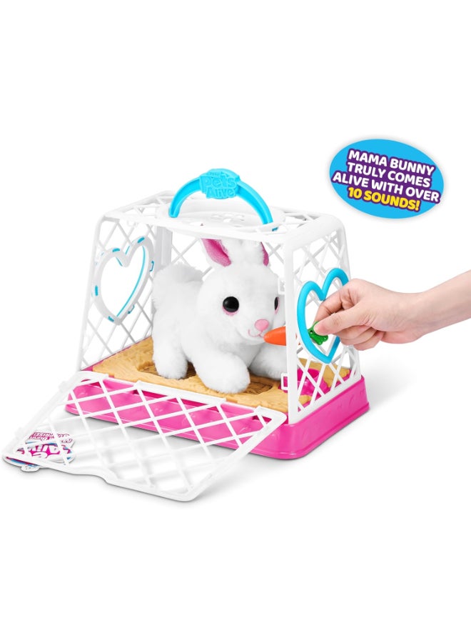 Pets Alive Mommy Bunny & Baby Surprise By ZURU. - Image 3