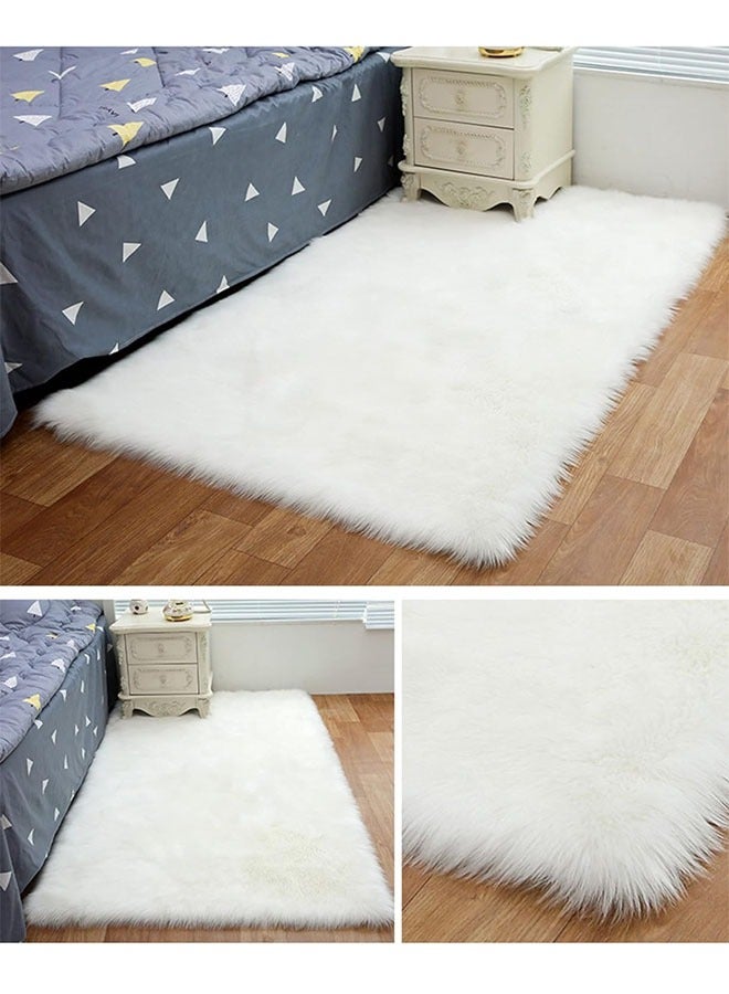 NKX Modern Fluffy Long Pile Area Rug Non-Slip, Super Soft Decor Contemporary Carpet 200*300 Cm  - Image 2