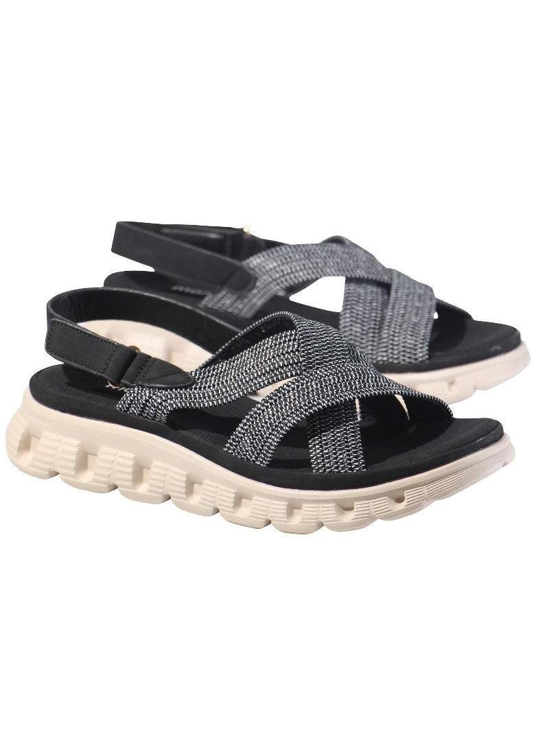 Mon Ami Mon ami Women's Platform Sandals | Adjustable Strap Open Toe Shoes | Stylish, Comfortable, Breathable, and Durable Ladies Footwear for Summer, Perfect Casual Sandals for Women and Girls  - Image 1