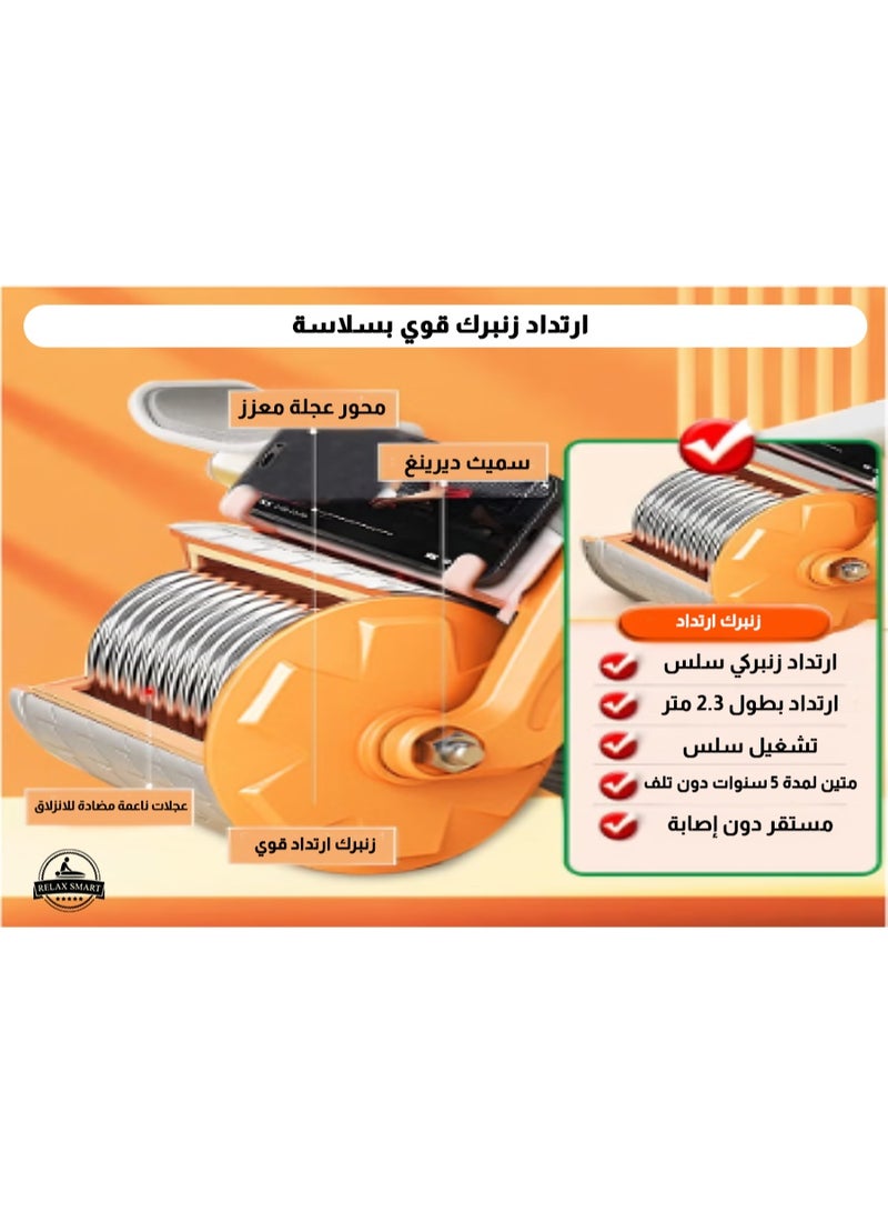 Relax Smart Abdominal Roller with Temporary Elbow Brace and Mobile Phone Holder - Image 4