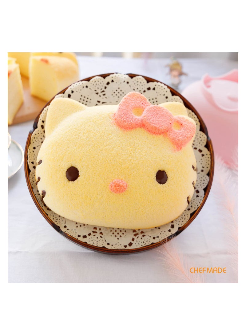 شيف ميد قالب كيك سيليكون هيلو كيتي 6 بوصة غير لاصق - Image 4