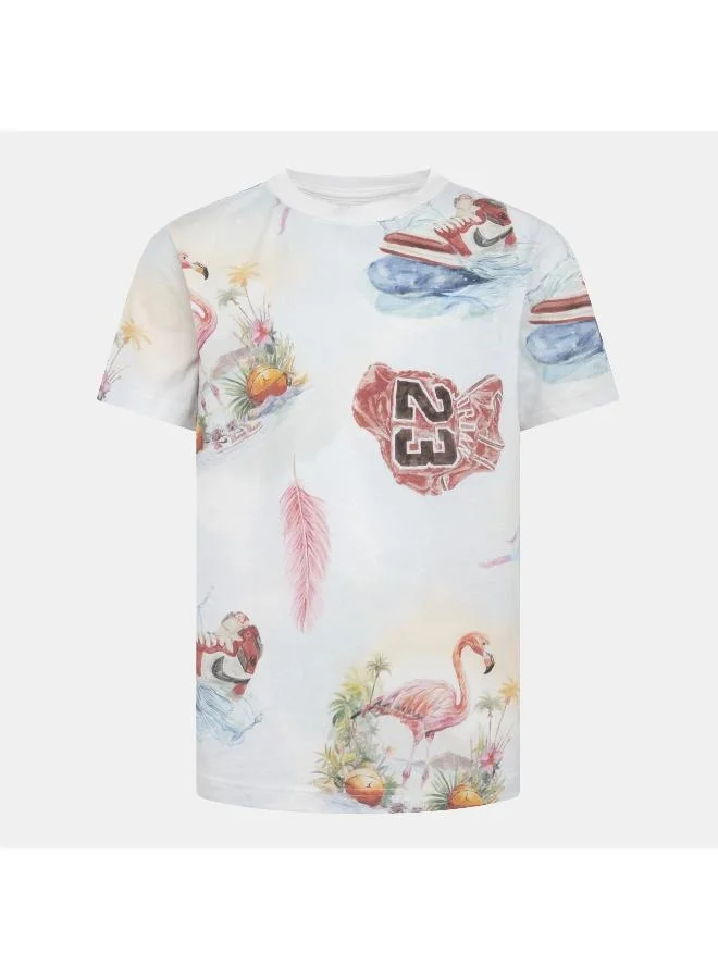 Nike Kids' Flamingo Printed T-Shirt