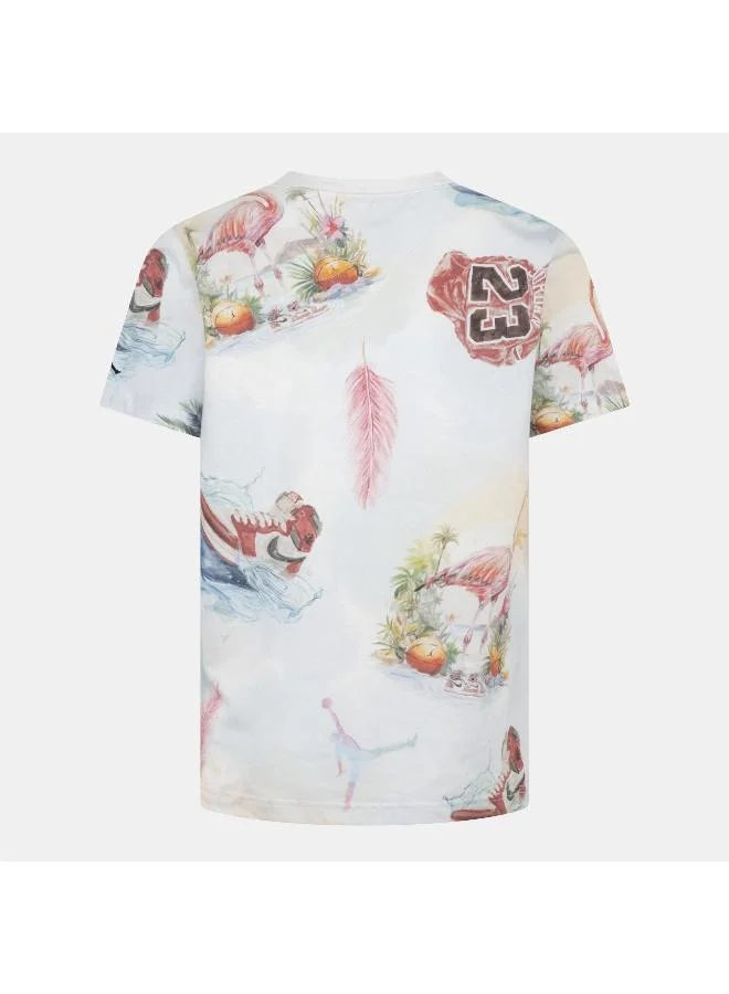 Nike Kids' Flamingo Printed T-Shirt