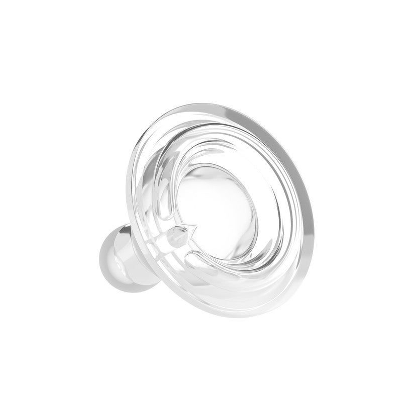 FARLIN Crystal Clear Silicone Nipple / M / 2pcs - Image 3