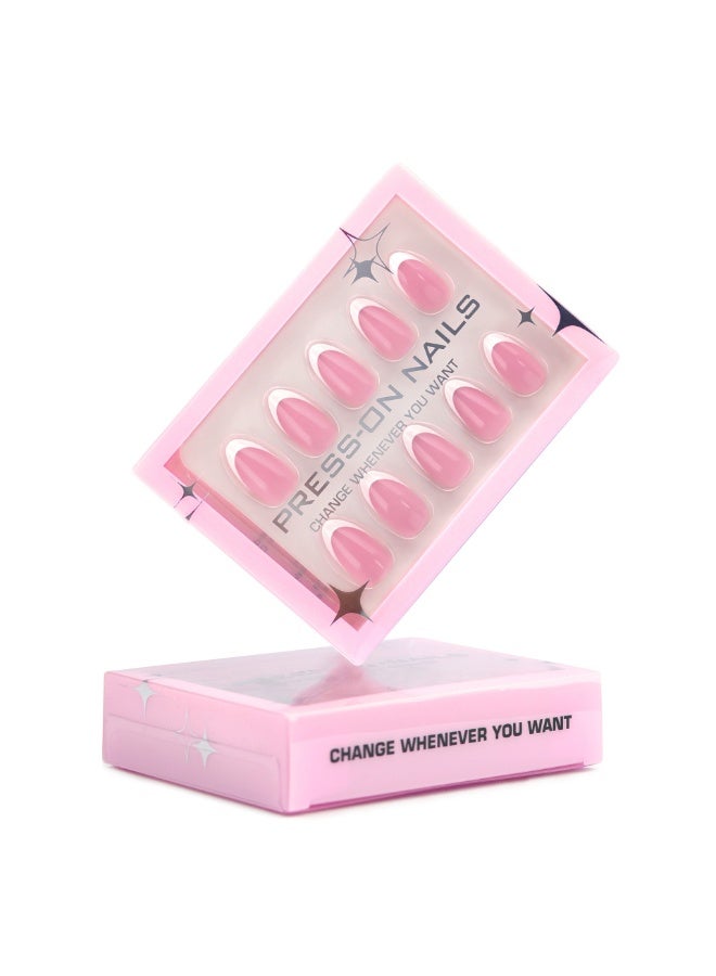 Remy Belle 30 قطعة أظافر لاصقة تشمل الغراء، مبرد أظافر، دافع جلد الأظافر - Image 3