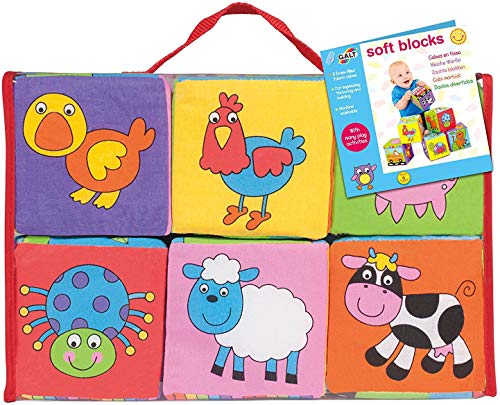 Galt Toys Soft Blocks Set of 6 - Image 1