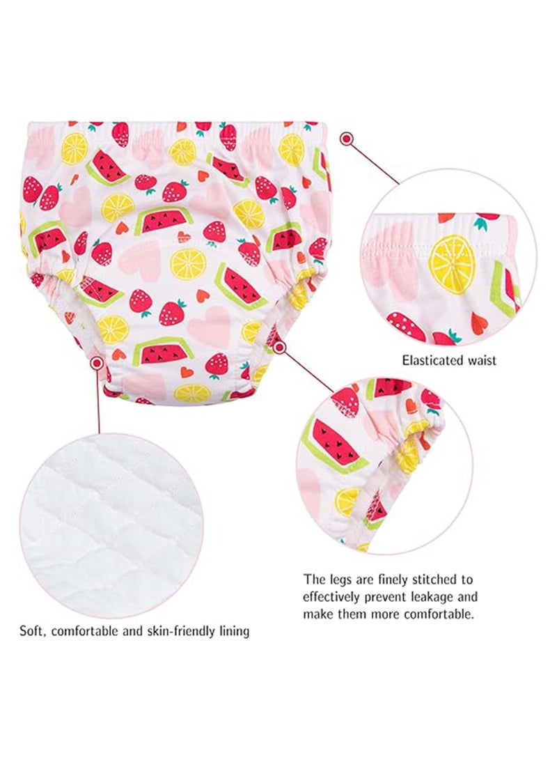 NNEWVANTE Potty Training Pants for Boys Girls，6 Packs Reusable Baby Toddler Training Pants Soft Washable（L）  - Image 5