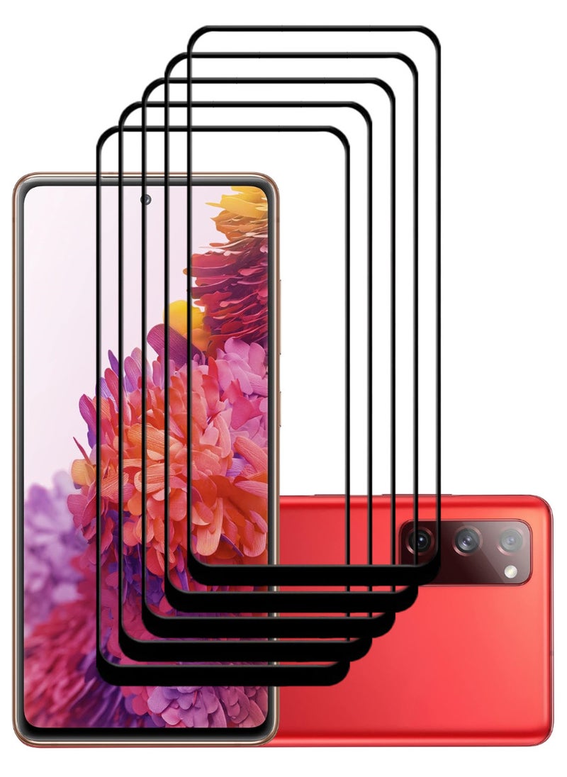 ACLIX 5 Pieces Antistatic ESD Dustproof Premium Quality High Definition Tempered Glass Screen Protector Designed For Samsung Galaxy S20 FE - Image 1