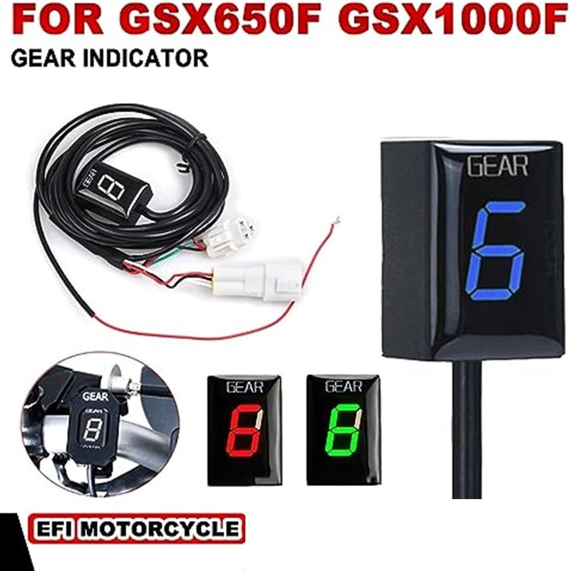 Vuzmode Motorcycle 1-6 Speed Gear Indicator - Image 5