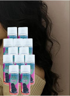 12 Pieces Hair Color Spray Black