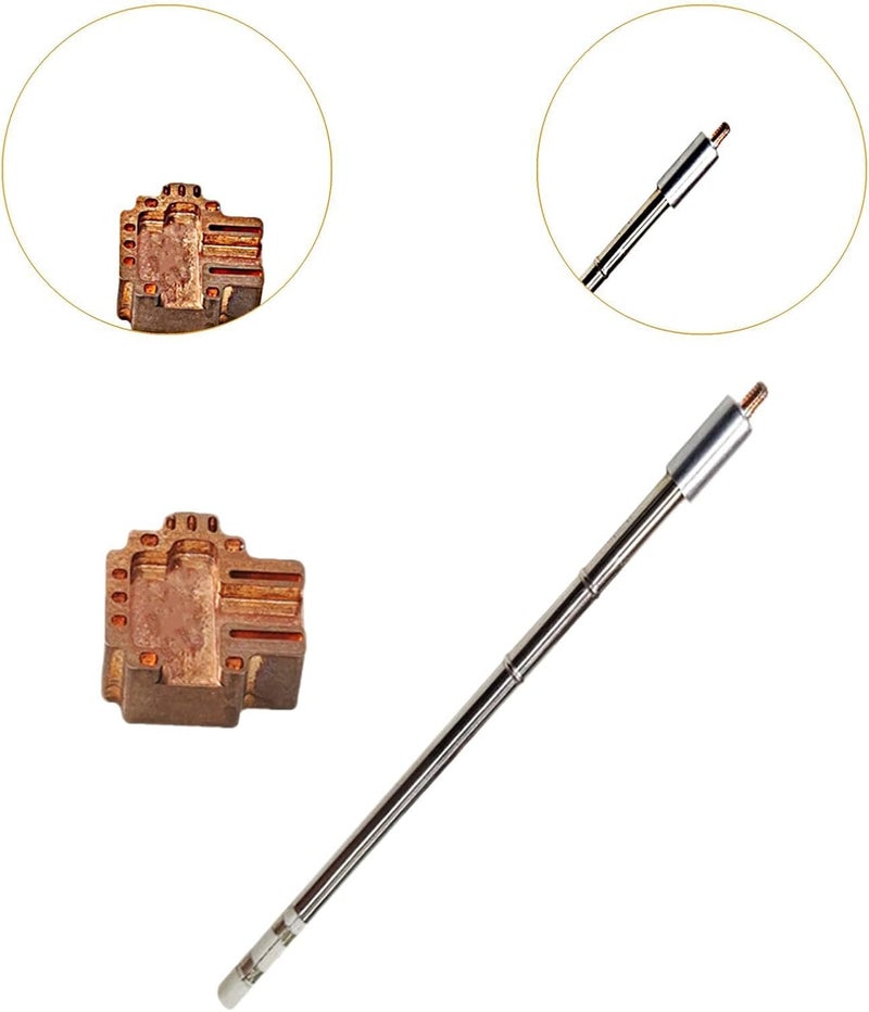 Professional T12 Joystick Soldering Iron Tip (13mm) & Heating Core - Compatible with PS5/Xbox/Switch Controllers (13mm) - Image 4