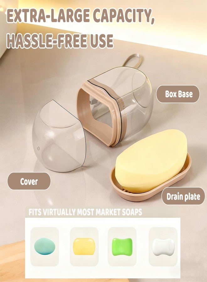 BOBOAR Plastic Travel Bar Soap Dish Holder Case Saver Container for Traveling for Shower Bar - Image 4