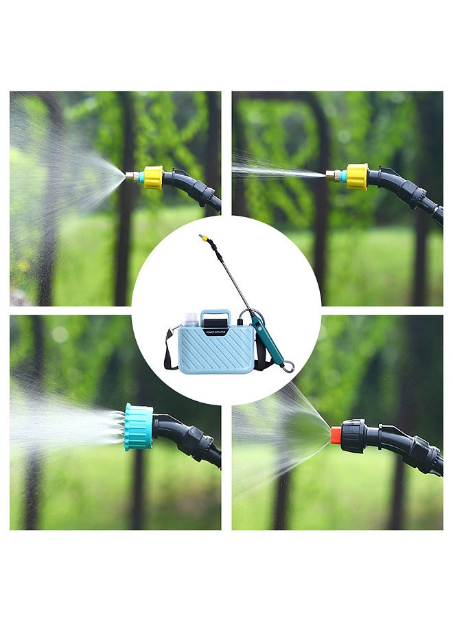 Generic Electric Gardening Sprinkler Garden Plants Watering Device Flowers Spraying Machine water sprayer type with 5m hose  - Image 2