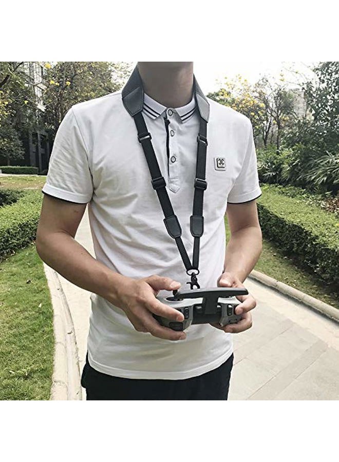 Hooshion Universal Black Adjustable Lanyard Strap Shoulder Sling Belt for DJI Phantom 3, Phantom 4 Phantom 2, Inspire 1 Remote Control Transmitter - Image 5
