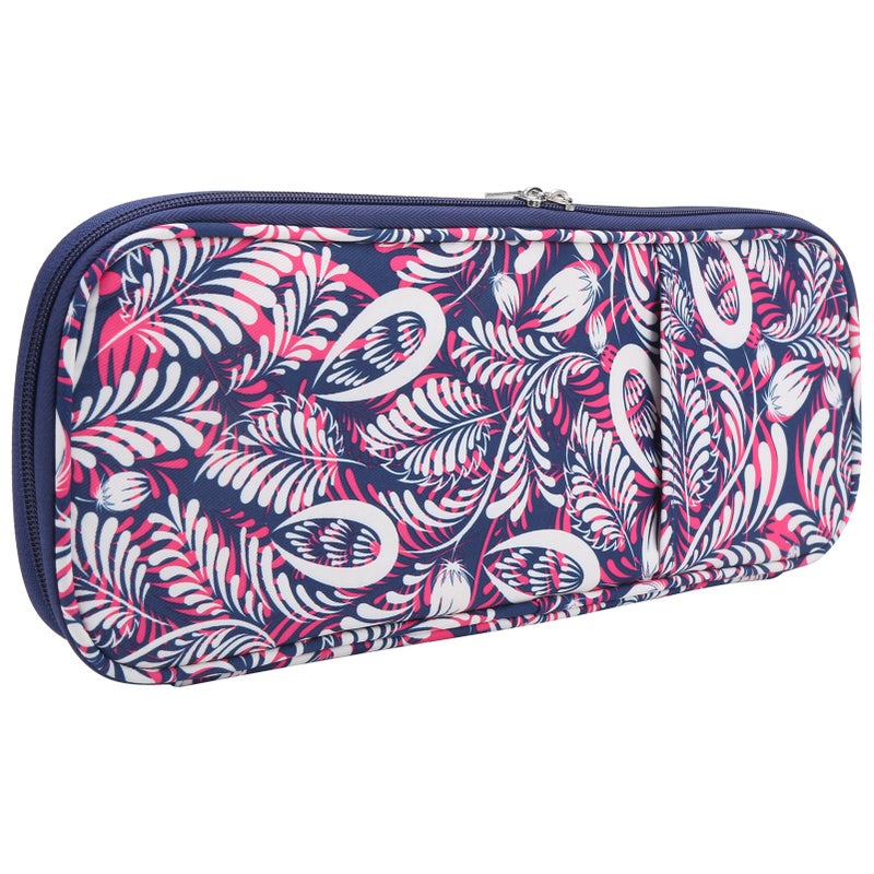 Crochet Bag Oxford Cloth Long Stick Needle Sewing Tool Storage Knitting Accessories CasePurple - Image 2