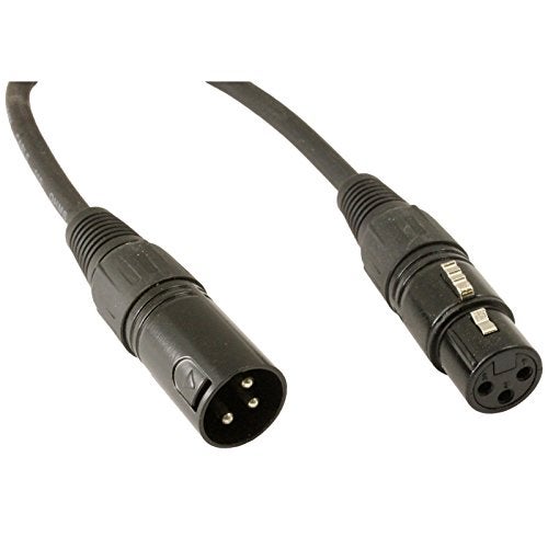 MCSPROAUDIO 110 ohm 3 Pin DMX Lighting Cable (01 ft, 1 Cable) - Image 2