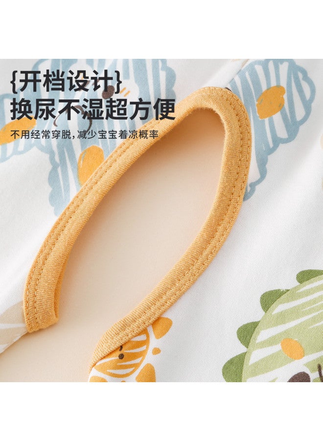 Doxiluka baby Open-crotch Pants - Cotton Casual Bottoms For Spring/autumn, Thermal Underwear Or Outerwear - Image 4