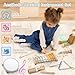 Rmischolar Baby Musical Instruments Toddler Musical Toys Montessori Wooden Xylophone Maracas Tambourine Percussion Set for 1 2 3 Year Old Kids Educational Music Learning Toys Birthday Gifts for Boys Girls - Image 3