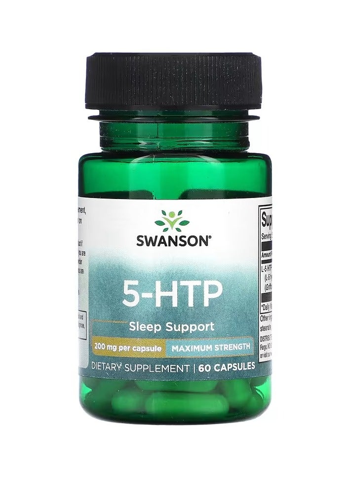 سوانسون فايف إتش تي بي مكمل غذائي، 200 ملجم ، 60 كبسولة - Image 1