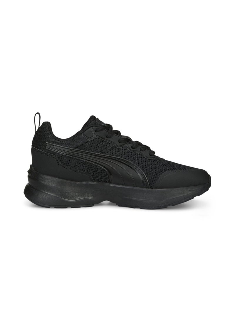 PUMA PWR Runner Youth Unisex Black Shoes - Image 3