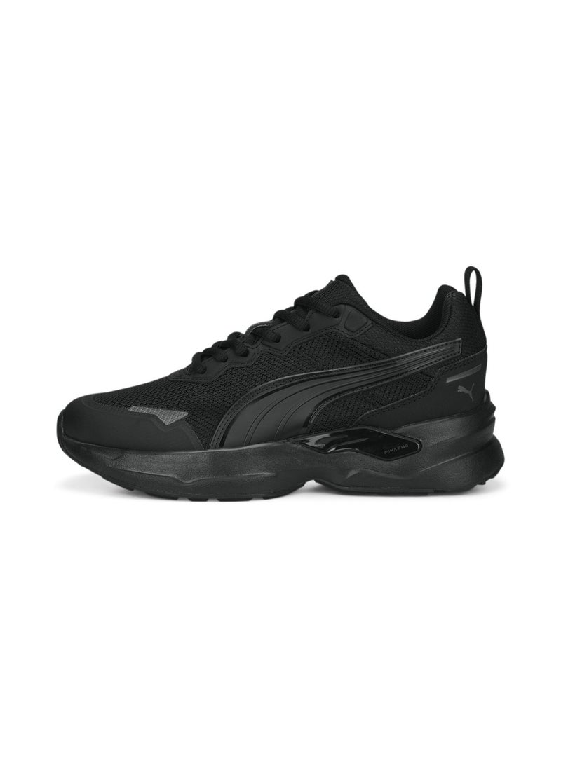 PUMA PWR Runner Youth Unisex Black Shoes - Image 2