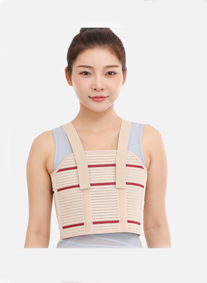 general Rib fixation with breathable fish ribbon with chest fixation strap with chest rib strap with cardiothoracic compression belt - Image 1