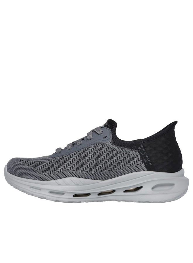 SKECHERS USA Men's Men's Arch Fit Orvan-Drex Sneaker, Grey/Black, 11 - Image 4