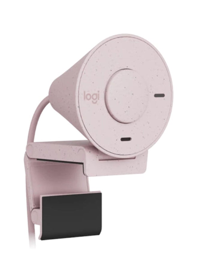 Logitech Brio 300 Full HD Webcam USB-C Rose - Image 2