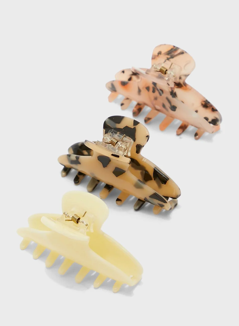 ONLY 3 Pack Hair Clips