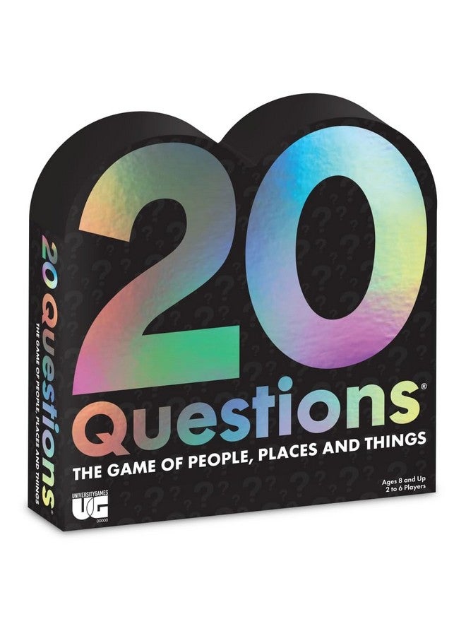 University Games 20 Questions The Original Game of People Places and Things from University Games, for 2 to 6 Players Ages 12 and Up - Image 1