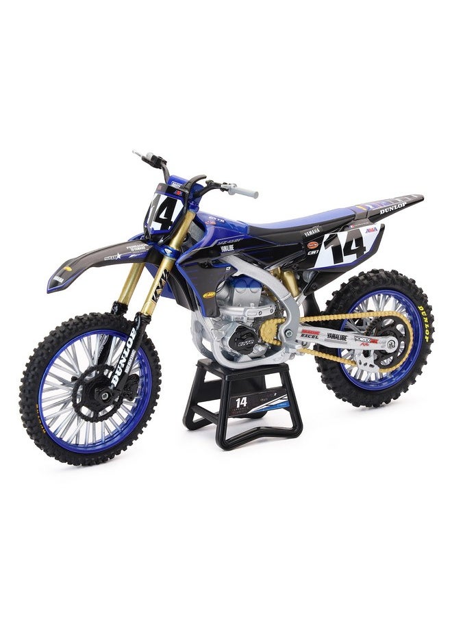 NewRay New Ray Yamaha YZ450F Championship Edition Motorcycle #14 Dylan Ferrandis Yamaha Factory Racing 1/12 Diecast Model 
