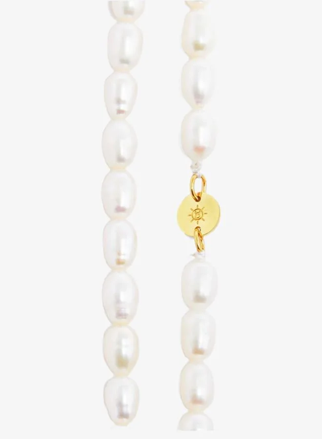 30sundays 30Sundays POSH - 14K Gold Plated & Pearls Chain