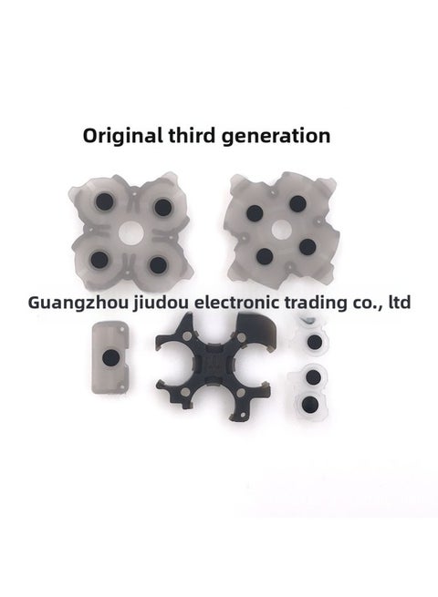 PS5 V1.0 V2.0 V3.0 Silicone Button Conductive Adhesive Ps5 Three-generation Handle Direction Function Key Conductive Adhesive-Product Color:Original Three Generations