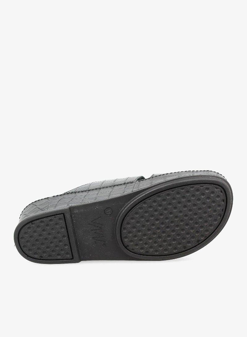 VITAL 148-1034 Vital Mens Sandals Vitallo Cocco Cara 74004S44399 Schwarz - Image 2