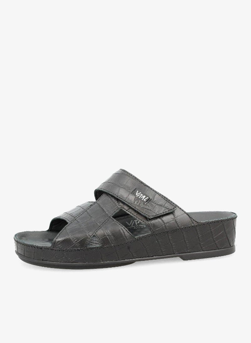 VITAL 148-1034 Vital Mens Sandals Vitallo Cocco Cara 74004S44399 Schwarz - Image 1