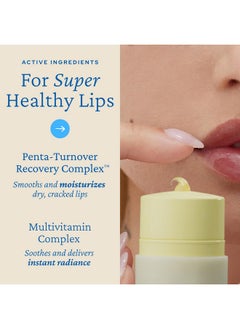 belif belif Super Knights Multivitamin Lipcerin, Multi-Purpose Glossy Vitamin C Lip Butter Balm, Smooths Lip Texture & Strengthens Lip Barrier, Hydrating, Korean Skin Care Makeup  - Image 3
