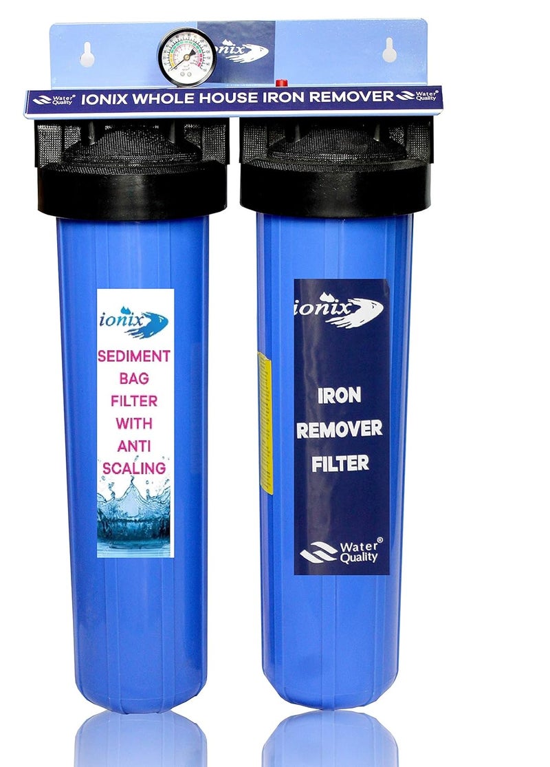 IONIX Iron Filteration Sediment Bag Anti Scaling Iron Remover Filteration System - Image 1