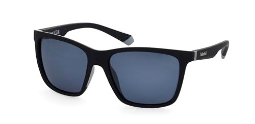 Timberland Men's Sunglasses, Black/Other/Smoke Polarized - Image 5