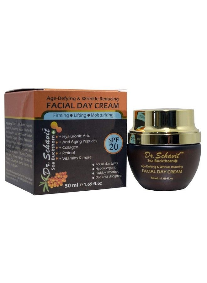 Sea Buckthorn+ Agedefying & Wrinkle Reducing Day Cream Collagen Retinol Anti Wrinkle Face Cream Spf 20 Wrinkle Repair Day Cream Moisturizer Protects And Hydrates Skin 1.7 Oz - pzsku/ZA84DB088F795FB00D8A8Z/45/_/1686396870/881488e1-1a83-4e03-a7dd-f61ef80275cc