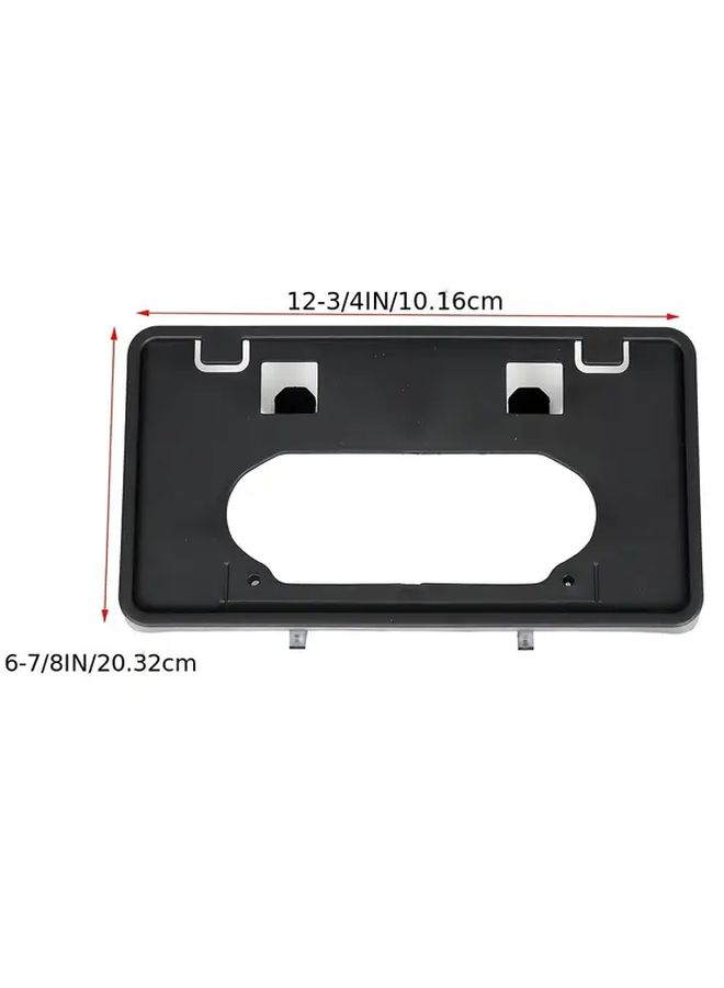 Front License Plate Bracket For 2009 2014 Ford F150 Bumper Mount Replacement Black - Image 3