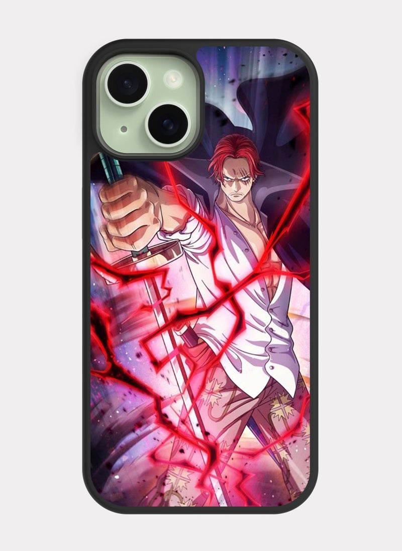 PXLAAT iPhone 15 case cover One Piece Shanks - Image 1