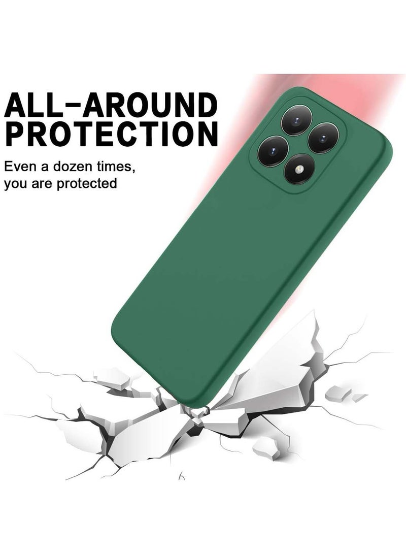 Wtech Xiaomi 15T 5G 2025 Soft Liquid Silicone Case Cover (MCRPSN) - Dark Green - Image 4