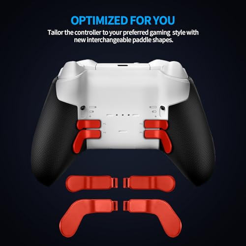 KOOWOD Accessories for Xbox Elite Controller Series 2-13 in 1 Replacement Paddles Thumbsticks Analog Sticks Joystick Parts Repair Kit Component Set with 2 D-Pads, 1 Tool - Image 5