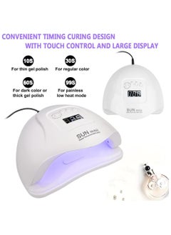 Sun Professional Gel Polish LED Nail Dryer Lamp White  - Image 5