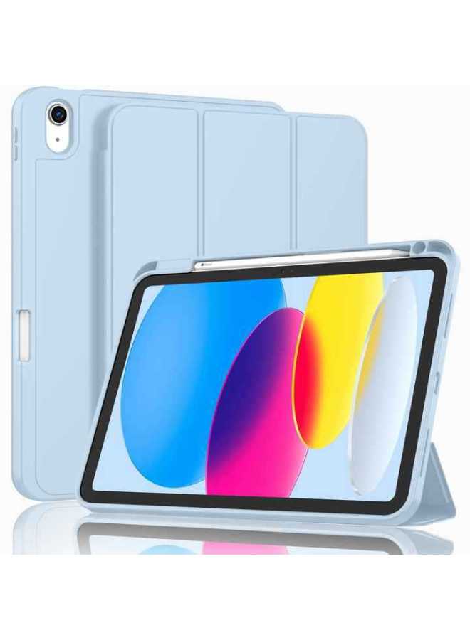 مناسبة لجهاز Ipad Air11 حافظة واقية مع فتحة قلم IPad Pro13 الجيل العاشر من IPad Mini7 حافظة جلدية - اللون: أبيض ثلجي - الطراز القابل للتطبيق: iPad Mini6/7 - Image 5