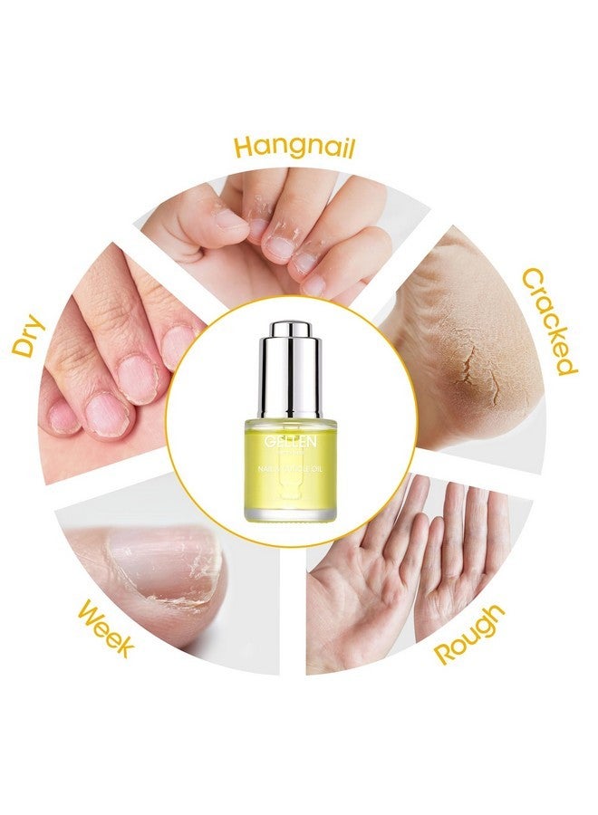 Gellen Organic Nail Cuticle Oil For Nails Growth And Strength, 20Ml 0.67 Fl.Oz Fingernail Nourishing Oil For Hydrating, Moisturizing, Strengthening - Image 4