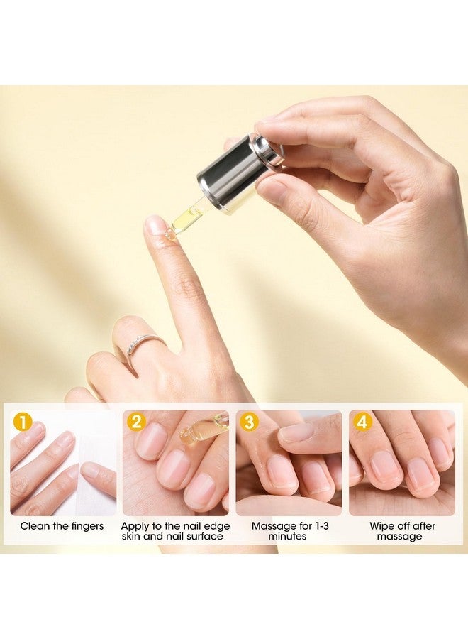 Gellen Organic Nail Cuticle Oil For Nails Growth And Strength, 20Ml 0.67 Fl.Oz Fingernail Nourishing Oil For Hydrating, Moisturizing, Strengthening - Image 5