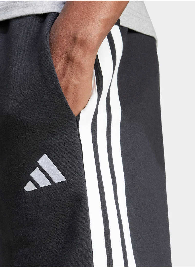 اديداس Essential 3 Stripe French Terry Shorts