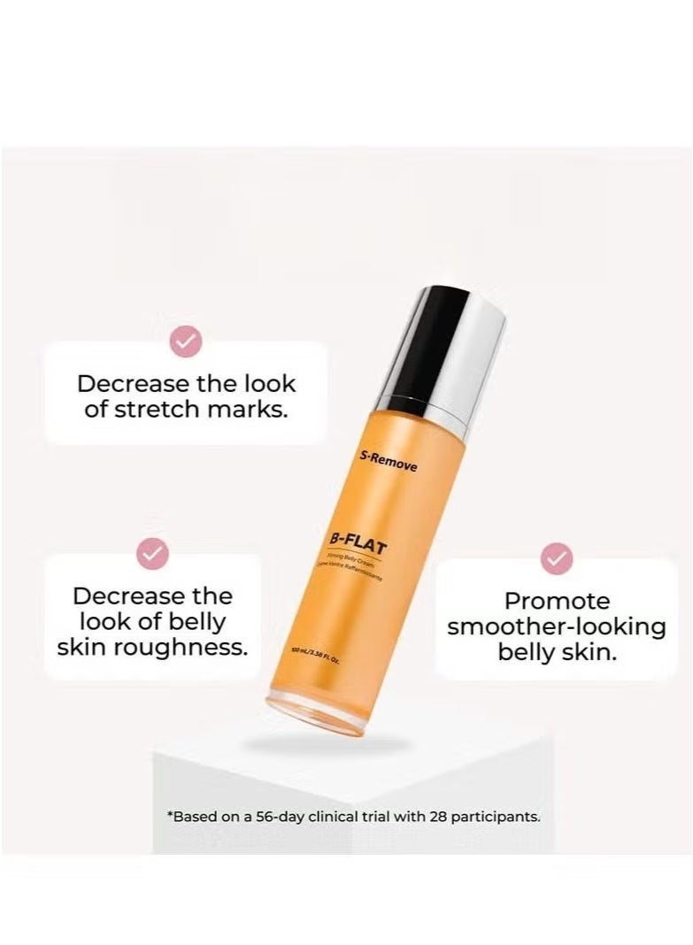 FLAT Moisturizing, lifting, lightening, firming, abdomen, arms, thighs and buttocks, firming and moisturizing, targeting stretch marks and cellulite body cream 100ML - Image 3